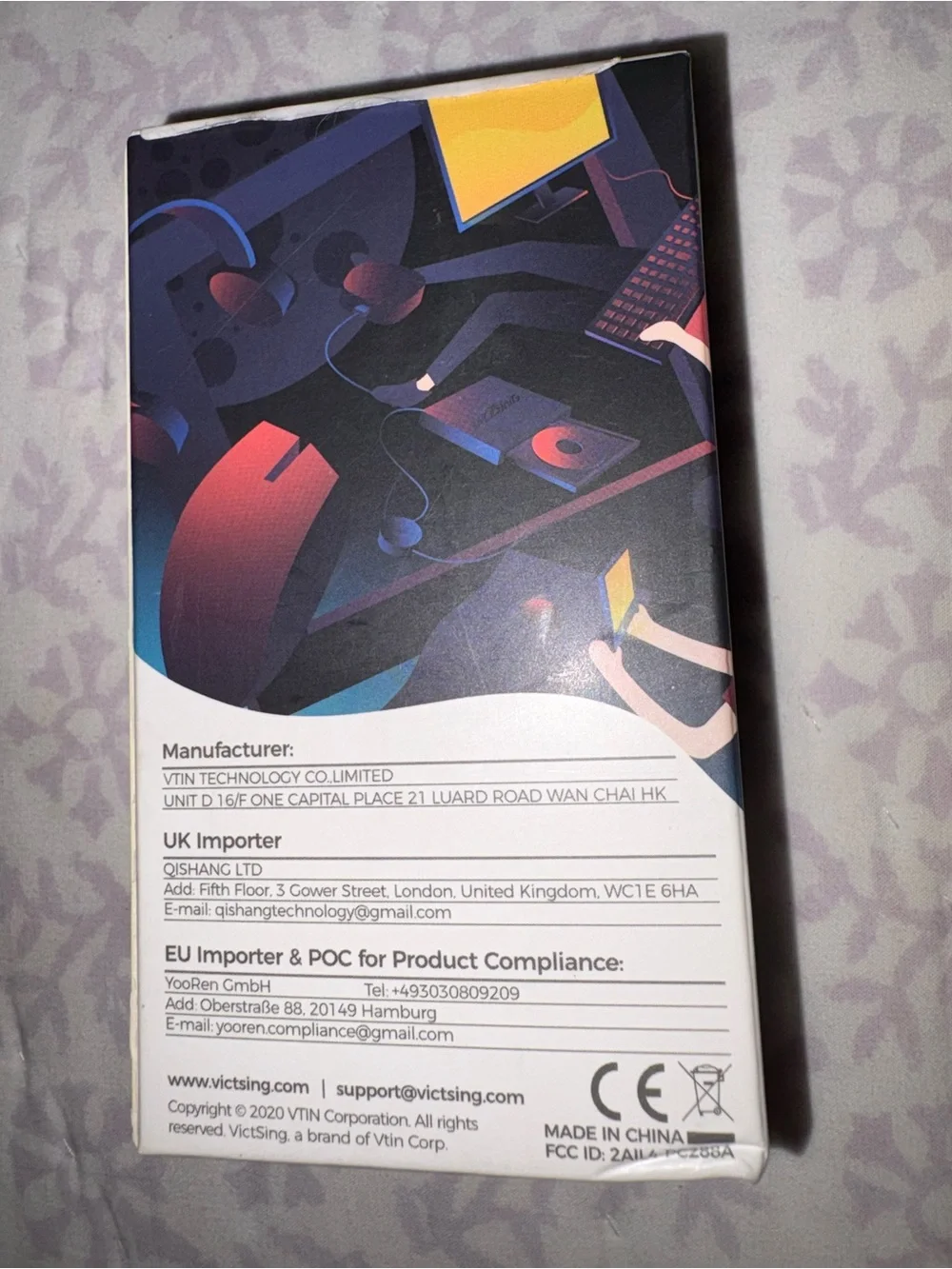Victsung wireless mouse